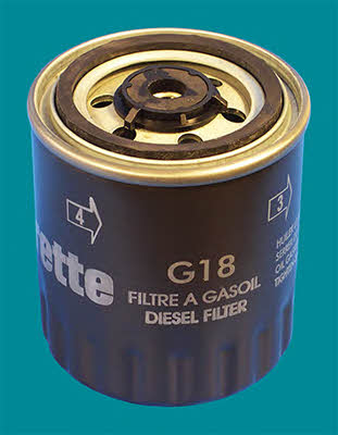 MecaFilter G18 Fuel filter G18: Buy near me in Poland at 2407.PL - Good price!