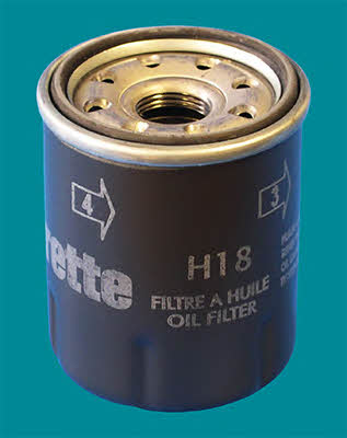 MecaFilter H18 Oil Filter H18: Buy near me in Poland at 2407.PL - Good price!