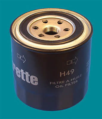 MecaFilter H49 Oil Filter H49: Buy near me in Poland at 2407.PL - Good price!