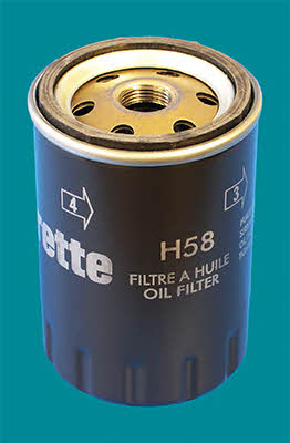 MecaFilter H58 Oil Filter H58: Buy near me in Poland at 2407.PL - Good price!