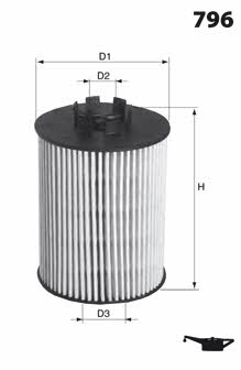 MecaFilter ELH4430 Oil Filter ELH4430: Buy near me at 2407.PL in Poland at an Affordable price!