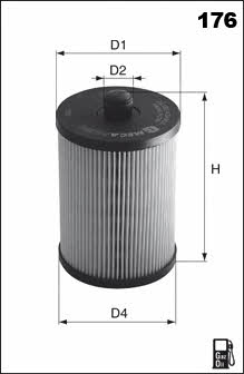 MecaFilter ELH4443 Oil Filter ELH4443: Buy near me at 2407.PL in Poland at an Affordable price!