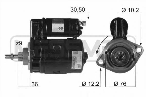 Messmer 220092 Стартер 220092: Отличная цена - Купить в Польше на 2407.PL!