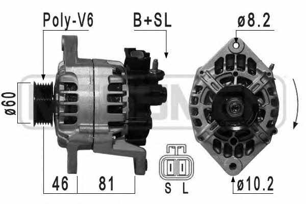 Messmer 210046 Alternator 210046: Buy near me at 2407.PL in Poland at an Affordable price!