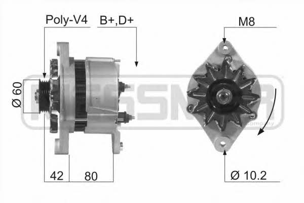 Messmer 210182 Alternator 210182: Buy near me in Poland at 2407.PL - Good price!