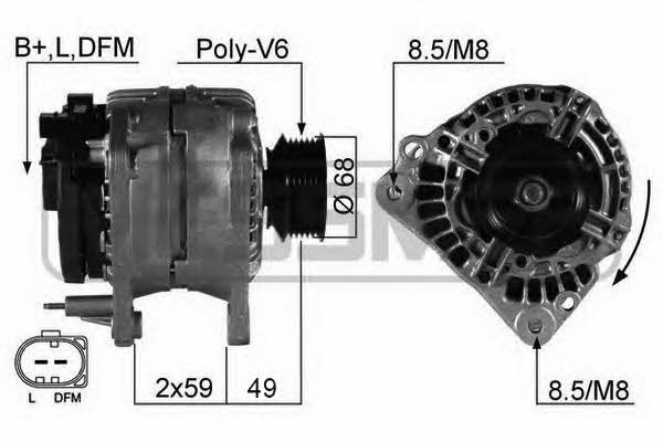 Messmer 210256 Alternator 210256: Dobra cena w Polsce na 2407.PL - Kup Teraz!