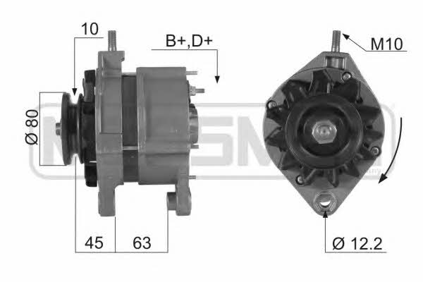 Messmer 210257 Alternator 210257: Buy near me in Poland at 2407.PL - Good price!