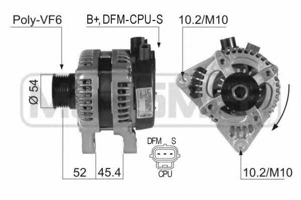 Messmer 210323 Alternator 210323: Buy near me in Poland at 2407.PL - Good price!