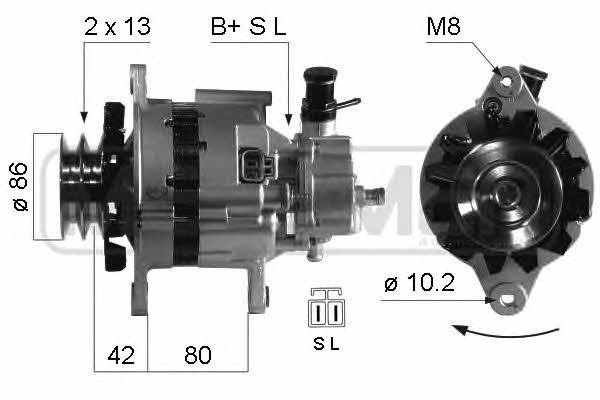 Messmer 210342 Alternator 210342: Buy near me in Poland at 2407.PL - Good price!