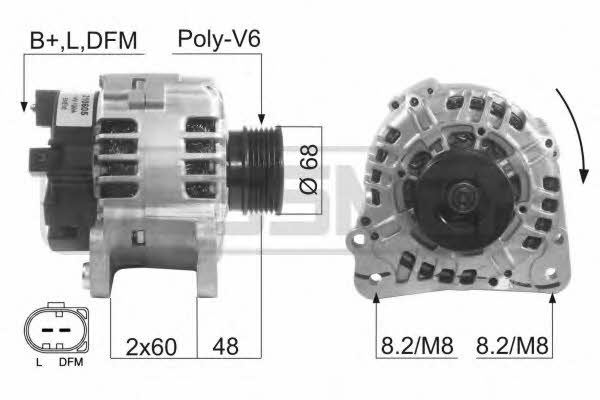 Messmer 210605 Alternator 210605: Buy near me at 2407.PL in Poland at an Affordable price!