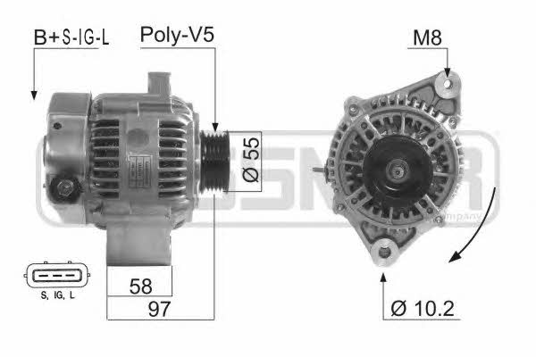 Messmer 210628 Alternator 210628: Buy near me in Poland at 2407.PL - Good price!