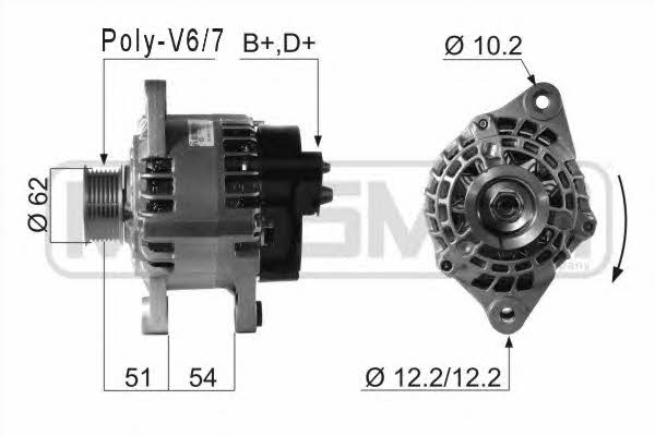 Messmer 210631 Alternator 210631: Buy near me at 2407.PL in Poland at an Affordable price!