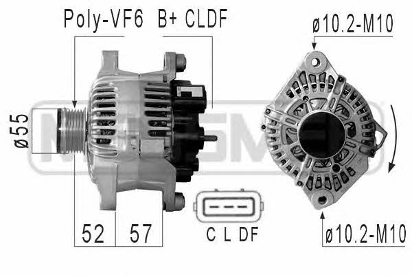 Messmer 210820 Alternator 210820: Buy near me in Poland at 2407.PL - Good price!