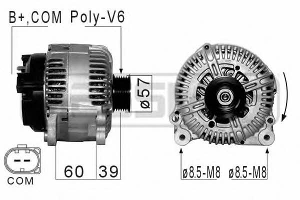 Messmer 210831 Alternator 210831: Buy near me in Poland at 2407.PL - Good price!