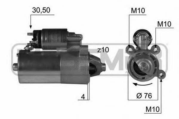 Messmer 220406 Стартер 220406: Отличная цена - Купить в Польше на 2407.PL!