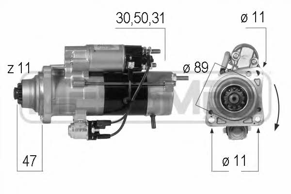 Messmer 220560 Starter 220560: Buy near me in Poland at 2407.PL - Good price!