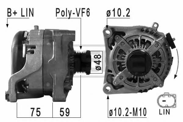 Messmer 210968 Alternator 210968: Buy near me at 2407.PL in Poland at an Affordable price!