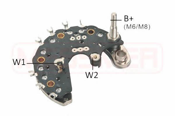 Messmer 215761 Rectifier, alternator 215761: Buy near me in Poland at 2407.PL - Good price!