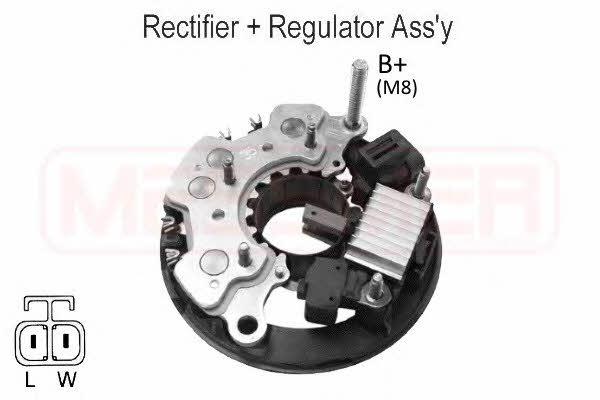 Messmer 215943 Rectifier, alternator 215943: Buy near me at 2407.PL in Poland at an Affordable price!