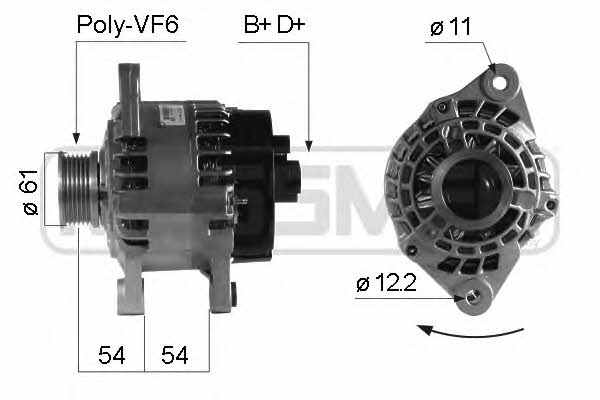 Messmer 210236 Alternator 210236: Buy near me in Poland at 2407.PL - Good price!