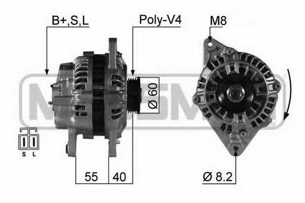 Messmer 210282 Alternator 210282: Buy near me in Poland at 2407.PL - Good price!