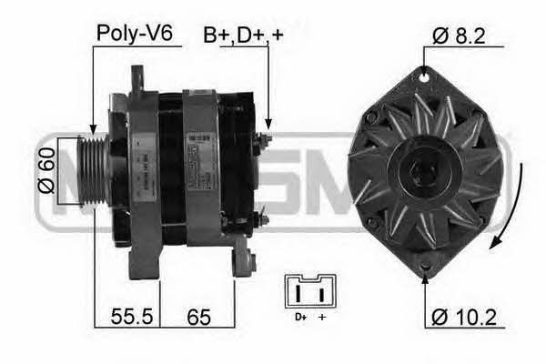 Messmer 210563 Alternator 210563: Buy near me in Poland at 2407.PL - Good price!