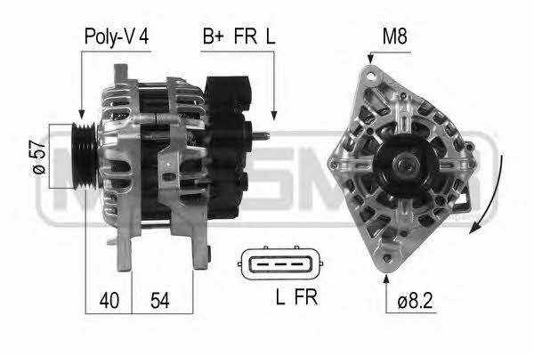Messmer 210652 Alternator 210652: Buy near me at 2407.PL in Poland at an Affordable price!