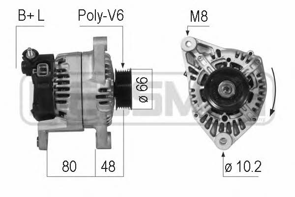 Messmer 210709 Alternator 210709: Buy near me at 2407.PL in Poland at an Affordable price!