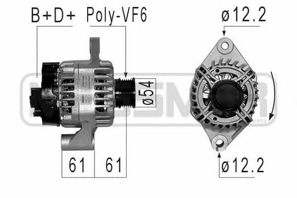 Messmer 210854 Alternator 210854: Dobra cena w Polsce na 2407.PL - Kup Teraz!