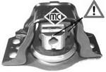 Metalcaucho 04638 Engine mount right 04638: Buy near me at 2407.PL in Poland at an Affordable price!