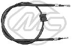 Metalcaucho 80590 Parking brake cable, right 80590: Buy near me in Poland at 2407.PL - Good price!