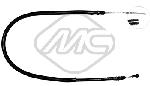 Metalcaucho 80836 Parking brake cable left 80836: Buy near me in Poland at 2407.PL - Good price!