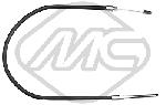 Metalcaucho 80802 Parking brake cable left 80802: Buy near me in Poland at 2407.PL - Good price!