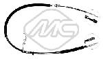 Metalcaucho 81814 Parking brake cable, right 81814: Buy near me in Poland at 2407.PL - Good price!