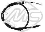Metalcaucho 83934 Parking brake cable, right 83934: Buy near me in Poland at 2407.PL - Good price!