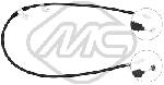 Metalcaucho 82187 Parking brake cable left 82187: Buy near me in Poland at 2407.PL - Good price!