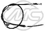 Metalcaucho 82357 Parking brake cable left 82357: Buy near me in Poland at 2407.PL - Good price!