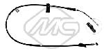 Metalcaucho 82520 Parking brake cable, right 82520: Buy near me in Poland at 2407.PL - Good price!