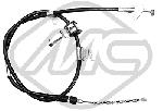 Metalcaucho 82362 Parking brake cable, right 82362: Buy near me in Poland at 2407.PL - Good price!