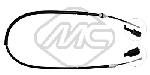 Metalcaucho 83076 Parking brake cable left 83076: Buy near me in Poland at 2407.PL - Good price!
