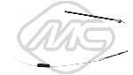 Metalcaucho 83101 Parking brake cable, right 83101: Buy near me in Poland at 2407.PL - Good price!