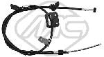 Metalcaucho 83340 Parking brake cable left 83340: Buy near me in Poland at 2407.PL - Good price!