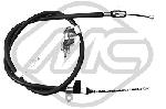 Metalcaucho 83501 Parking brake cable left 83501: Buy near me in Poland at 2407.PL - Good price!
