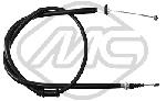 Metalcaucho 81376 Parking brake cable, right 81376: Buy near me in Poland at 2407.PL - Good price!