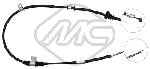 Metalcaucho 81971 Parking brake cable, right 81971: Buy near me in Poland at 2407.PL - Good price!