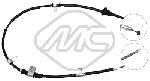 Metalcaucho 81970 Parking brake cable left 81970: Buy near me in Poland at 2407.PL - Good price!