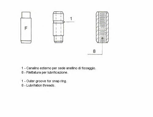 Metelli 01-1370 Valve guide 011370: Buy near me in Poland at 2407.PL - Good price!