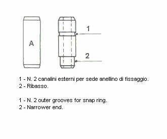 Metelli 01-1388 Valve guide 011388: Buy near me in Poland at 2407.PL - Good price!