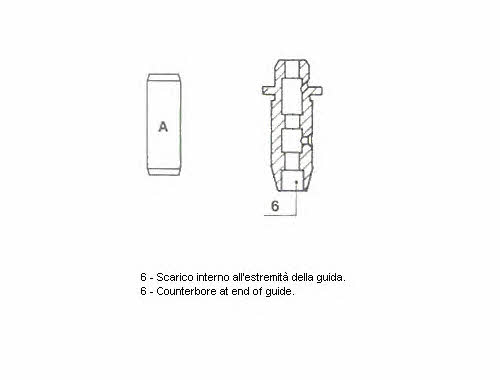 Metelli 01-1540 Valve guide 011540: Buy near me at 2407.PL in Poland at an Affordable price!
