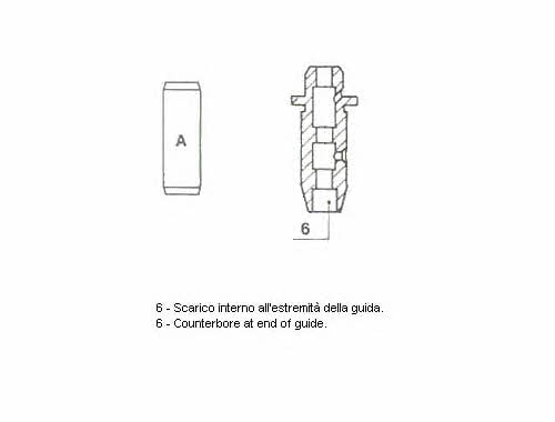 Metelli 01-2779 Valve guide 012779: Buy near me at 2407.PL in Poland at an Affordable price!